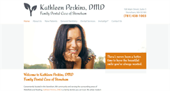 Desktop Screenshot of drkathleenperkins.com